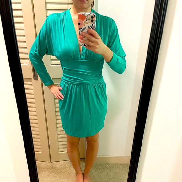 Fighting Eel Dresses & Skirts - 💛5 for $50 Fighting Eel teal longsleeve dress